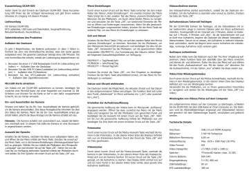 Gembird DCAM-005 Bedienungsanleitung | Manualzz Gembird DCAM-005 Bedienungsanleitung | Manualzz