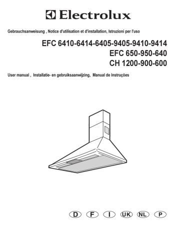 Electrolux EFC6414 User manual Electrolux EFC6414 User manual