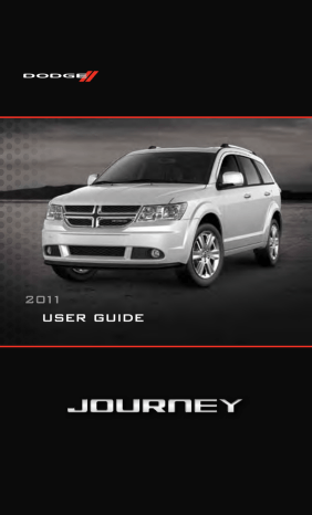 Dodge 2011 Journey suv User guide | Manualzz