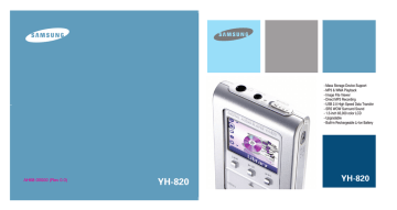 Samsung YH-820MCB User's Guide | Manualzz Samsung YH-820MCB User's Guide | Manualzz