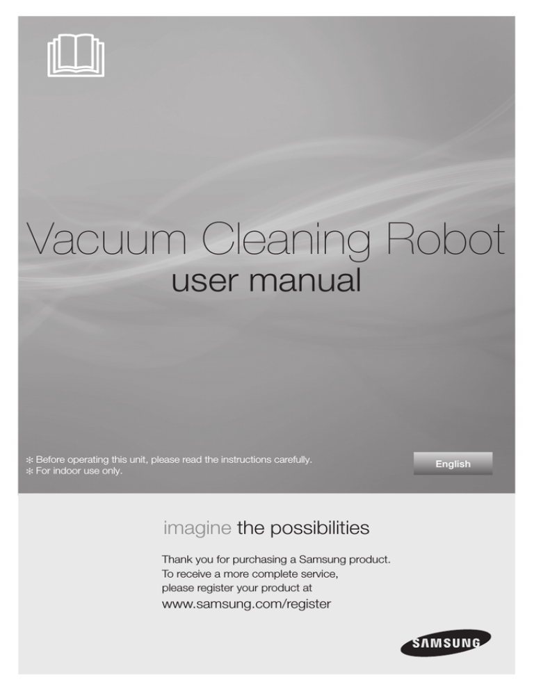Samsung SR10F71U series User manual Samsung SR10F71U series User manual