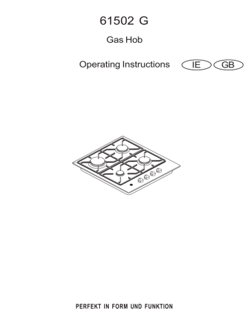 AEG 61502G Operating instructions AEG 61502G Operating instructions