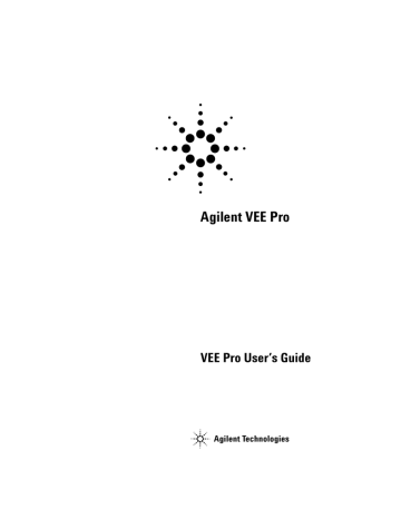 TotSize:. Agilent Technologies VEE Pro | Manualzz