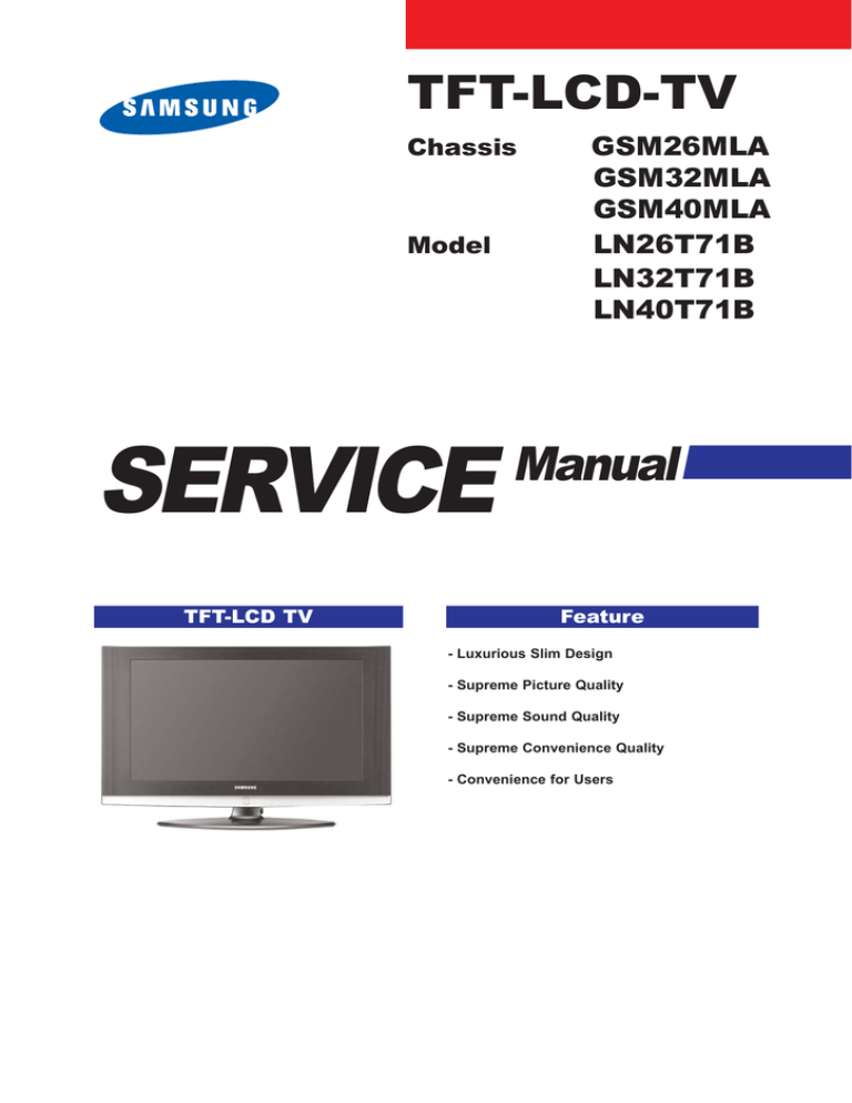Samsung VP-D461 Service manual Samsung VP-D461 Service manual