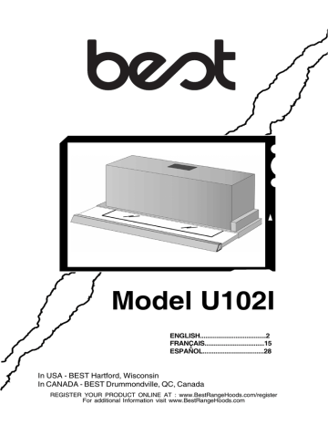 NuTone U102I User manual | Manualzz