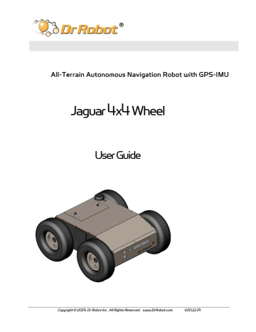 DrRobot Jaguar User guide | Manualzz DrRobot Jaguar User guide | Manualzz