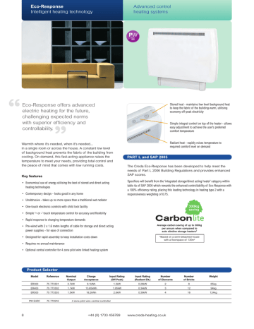 Creda Advanced Control Heating Systems User manual | Manualzz