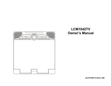 ASA Electronics LCM1042TV Owner's Manual | Manualzz ASA Electronics LCM1042TV Owner's Manual | Manualzz