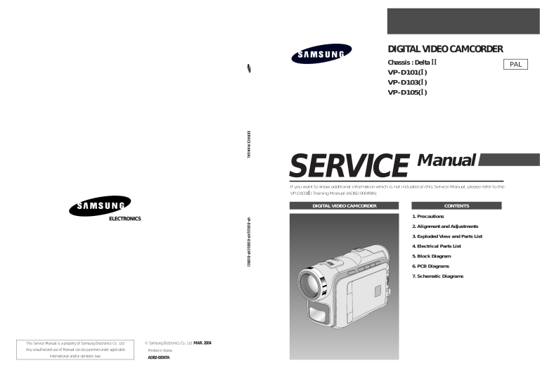 Samsung D102D(i) Service manual Samsung D102D(i) Service manual