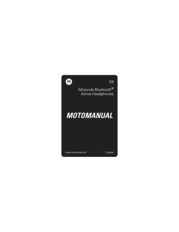 User's Guide | Motorola H9 User`s guide | Manualzz User's Guide | Motorola H9 User`s guide | Manualzz