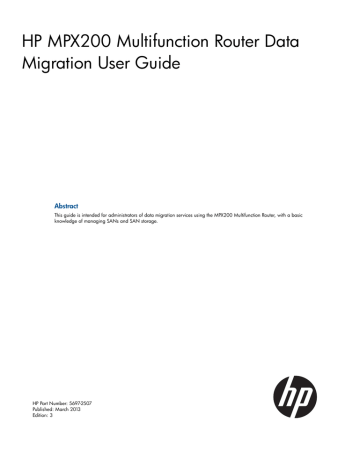 Qlogic MPX200 User guide | Manualzz Qlogic MPX200 User guide | Manualzz