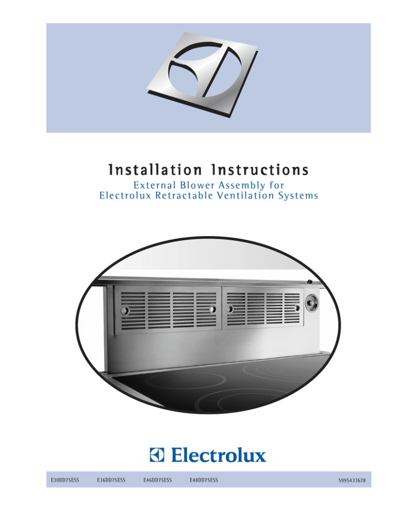 Electrolux 5995433678 Specifications Electrolux 5995433678 Specifications