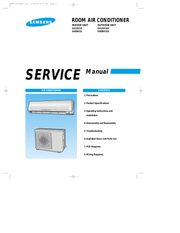 Samsung AS09D2VE Service manual | Manualzz