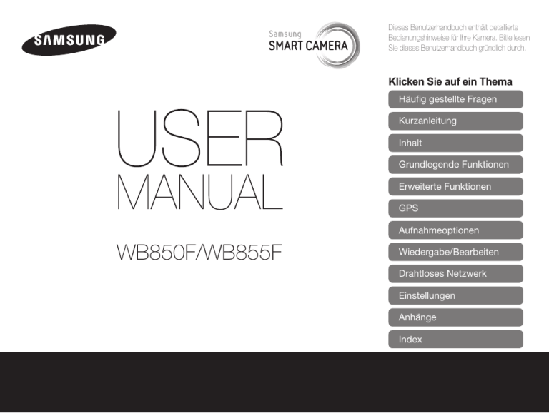 Samsung SAMSUNG WB850F, EC-WB850FBPBUS, SAMSUNG WB855F User manual Samsung SAMSUNG WB850F, EC-WB850FBPBUS, SAMSUNG WB855F User manual