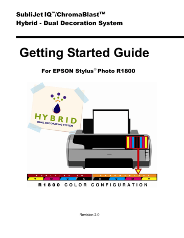 Epson R1800 Printer User manual | Manualzz