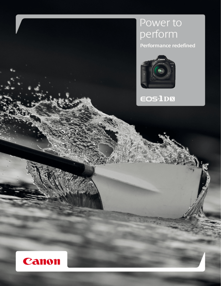 Canon EOS-1DX Instruction manual Canon EOS-1DX Instruction manual