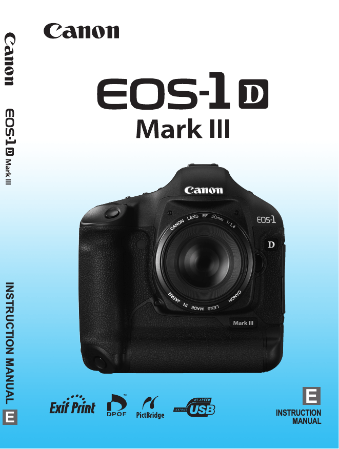 Canon EOS1 Ds MARKII Instruction manual Canon EOS1 Ds MARKII Instruction manual