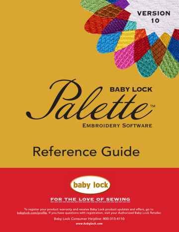 Baby Lock Palette Instruction manual | Manualzz