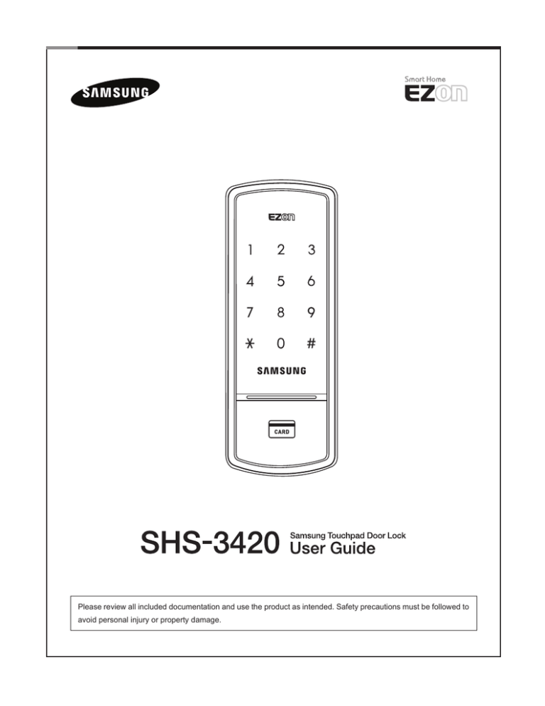 Samsung SHS-3420 Product specifications Samsung SHS-3420 Product specifications