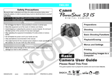 Canon Powershot G4 User guide Canon Powershot G4 User guide
