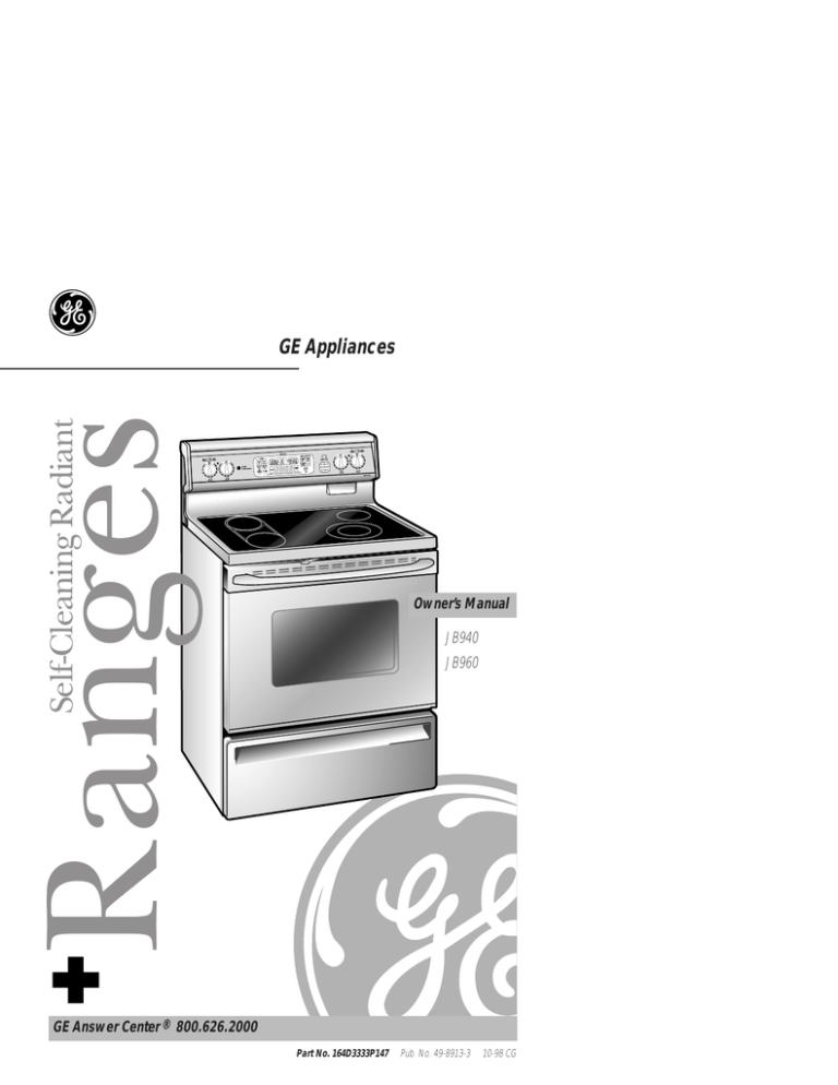 Sharp JB940 Owner's manual Sharp JB940 Owner's manual