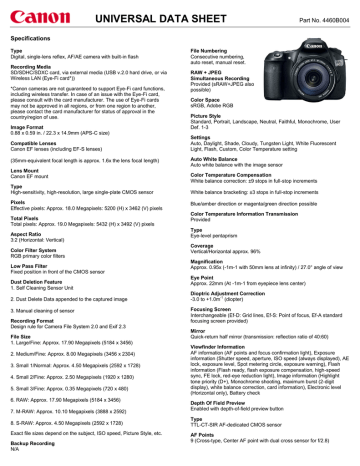 Canon 4460B004 User manual Canon 4460B004 User manual
