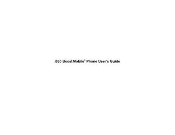 Getting Started. Motorola Boost Mobile i885, i885 | Manualzz Getting Started. Motorola Boost Mobile i885, i885 | Manualzz