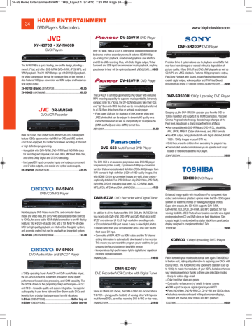 JVC XV-N680B Catalog | Manualzz JVC XV-N680B Catalog | Manualzz