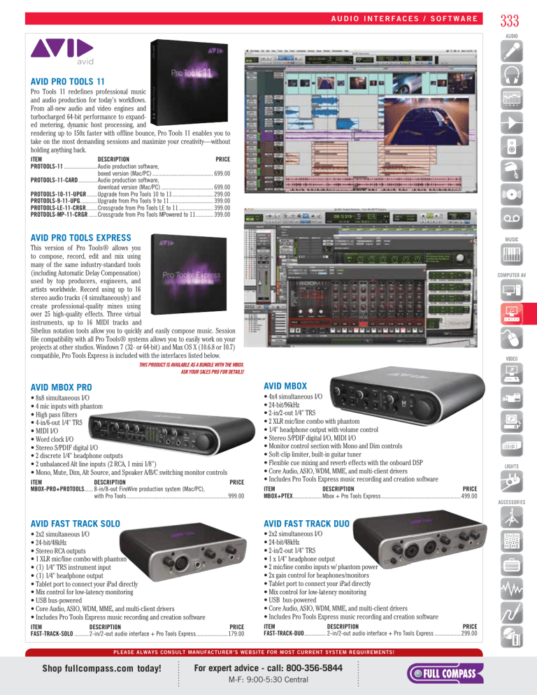 Apogee Symphony 64 ThunderBridge User manual Apogee Symphony 64 ThunderBridge User manual