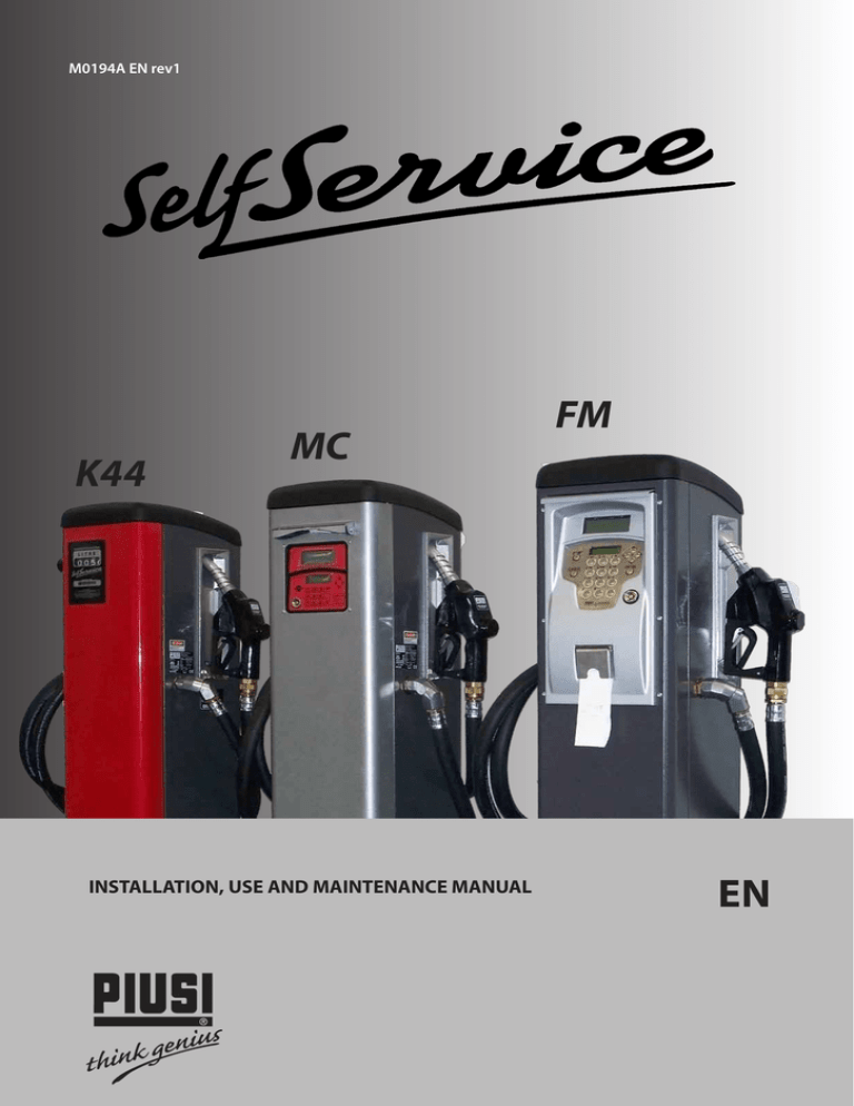 Case K44 User manual Case K44 User manual