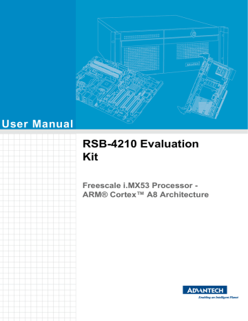 Advantech RSB-4210 Evaluation Kit User manual Advantech RSB-4210 Evaluation Kit User manual