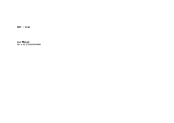 Schneider Electric PRO U130 User Manual | Manualzz Schneider Electric PRO U130 User Manual | Manualzz
