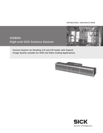 SICK ICR890 Operating Instructions | Manualzz SICK ICR890 Operating Instructions | Manualzz