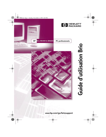 HP Brio ba400 Installation manual HP Brio ba400 Installation manual