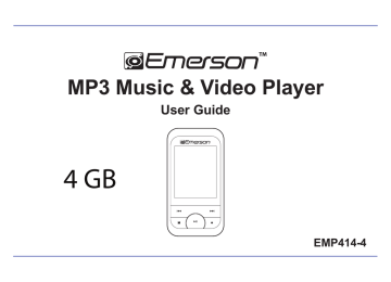 Emerson EMP414-4 User guide Emerson EMP414-4 User guide
