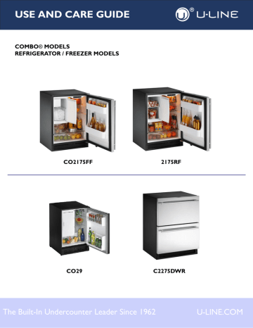 U-Line COMBO U-CO29FF Troubleshooting guide U-Line COMBO U-CO29FF Troubleshooting guide