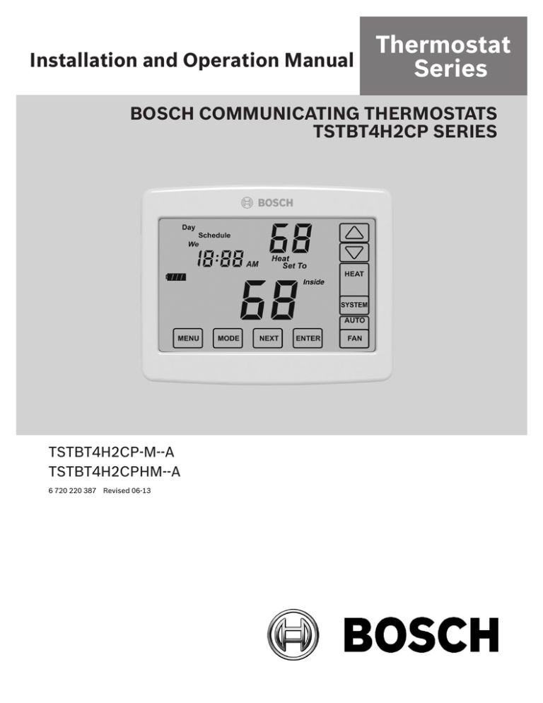Bosch TSTBT4H2CP-M--A Operating instructions Bosch TSTBT4H2CP-M--A Operating instructions