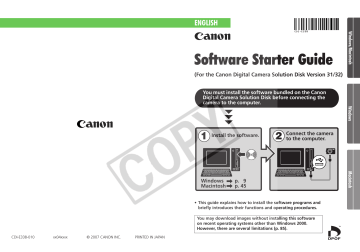 Canon CDI-E151-010 User manual Canon CDI-E151-010 User manual