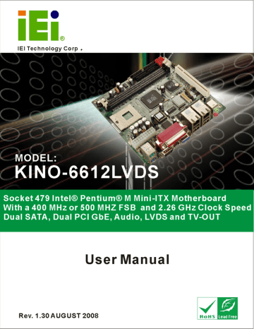 Sharp XV-370H Installation guide Sharp XV-370H Installation guide