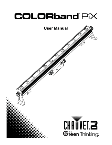 Chauvet Colorband PiX IP User manual Chauvet Colorband PiX IP User manual