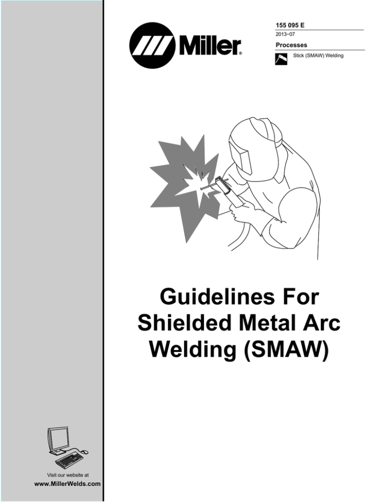 Miller Electric Welder Operating instructions Miller Electric Welder Operating instructions