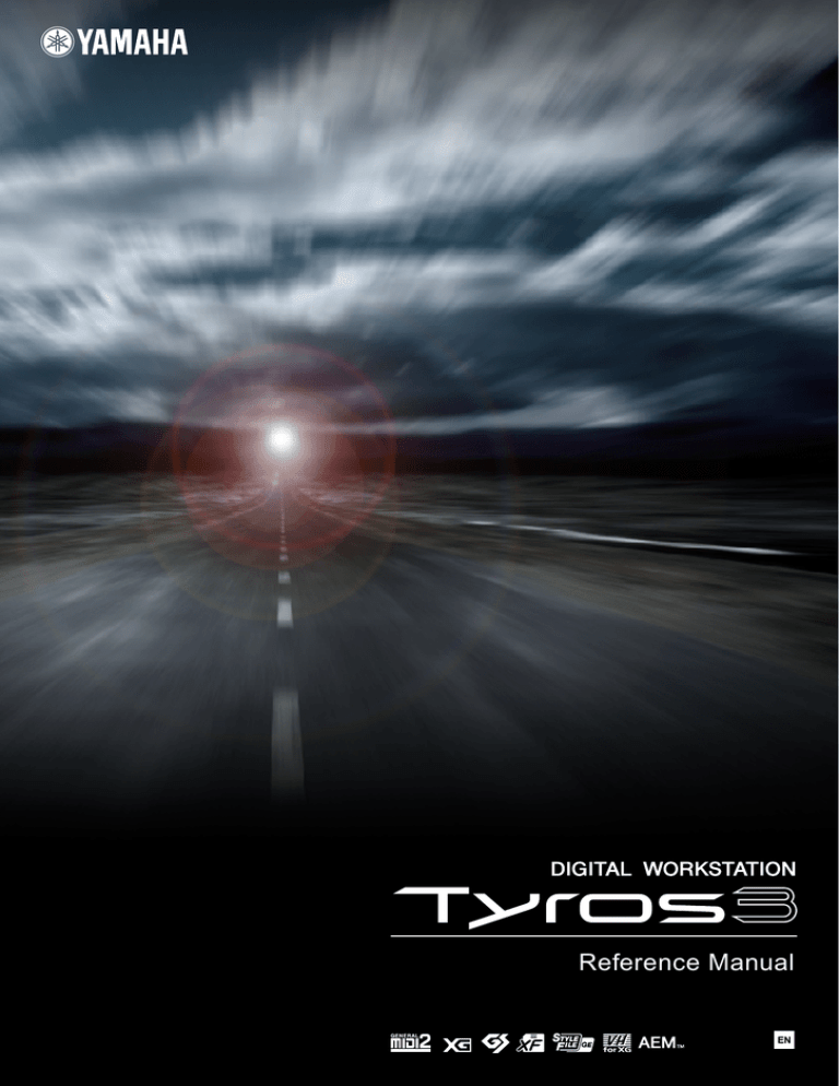 Yamaha Tyros3 User manual Yamaha Tyros3 User manual