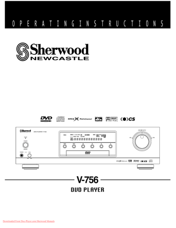 Sherwood RD-6106 Troubleshooting guide | Manualzz