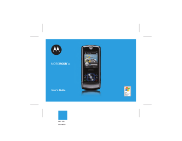 Motorola Z6 User's Guide | Manualzz Motorola Z6 User's Guide | Manualzz