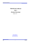 Seyeon Technology FlexWATCH 1110L User`s manual