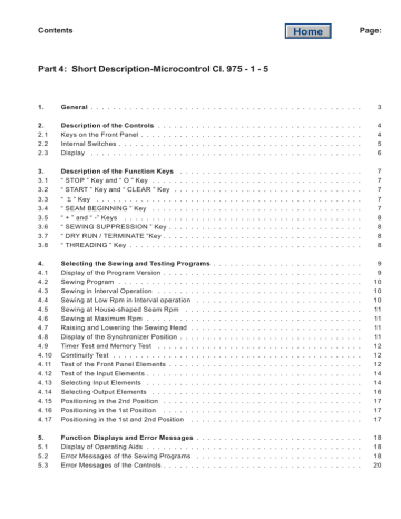 Duerkopp Adler 975-1-5 Program | Manualzz Duerkopp Adler 975-1-5 Program | Manualzz