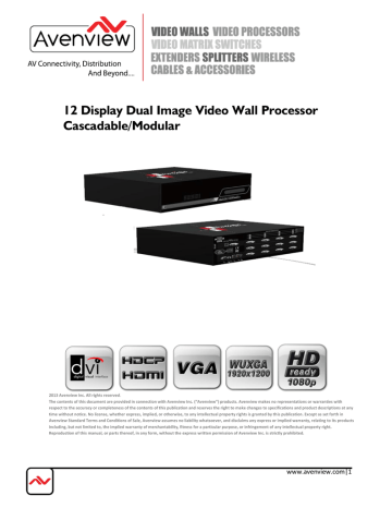 Avenview RKVM-17-SD Specifications | Manualzz Avenview RKVM-17-SD Specifications | Manualzz