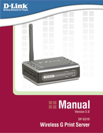 D-Link AirPlus DP-G310 User`s manual | Manualzz