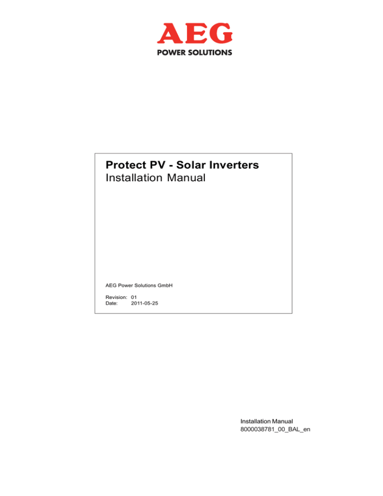 AEG NM 1600 Installation guide AEG NM 1600 Installation guide
