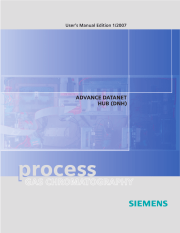 Siemens DataNET Hub (DNH) User's manual Siemens DataNET Hub (DNH) User's manual